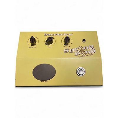 Used Danelectro Spring King Spring Reverb Effect Pedal