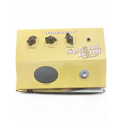 Used Danelectro Spring King Spring Reverb Effect Pedal