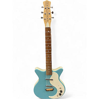 Used Danelectro Stock '59 Aquamarine Solid Body Electric Guitar