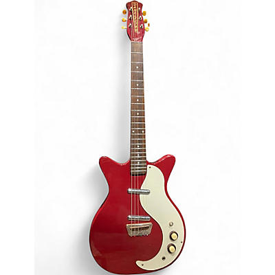 Used Danelectro Stock '59 Candy Apple Red Solid Body Electric Guitar