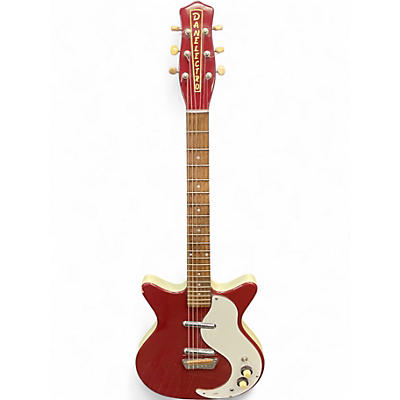 Used Danelectro Stock '59 Dakota Red Solid Body Electric Guitar