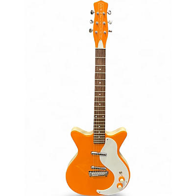 Used Danelectro Stock '59 Orange Solid Body Electric Guitar