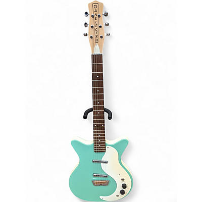 Used Danelectro Stock '59 aqua Solid Body Electric Guitar