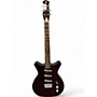 Used Danelectro TRIPLE DEVINE Amber Solid Body Electric Guitar Amber