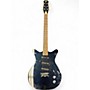 Used Danelectro TRIPLE DIVINE Metallic Blue Solid Body Electric Guitar Metallic Blue