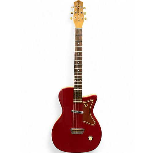 Used Danelectro U1 Red Solid Body Electric Guitar Red