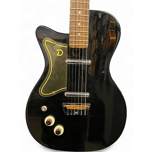 Used Danelectro U2 1956 Black Solid Body Electric Guitar Black