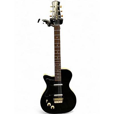 Used Danelectro U2 1956  Black Solid Body Electric Guitar