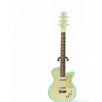 Used Danelectro U2 56 Cream Solid Body Electric Guitar