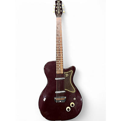 Used Danelectro U2 56 Purple Solid Body Electric Guitar