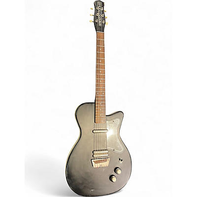 Used Danelectro U2 Black Solid Body Electric Guitar