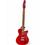 Used Danelectro U56 Crimson Red Trans Hollow Body Electric Guitar Crimson Red Trans