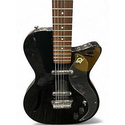 Used Danelectro VINTAGE BARITONE Black Baritone Guitars