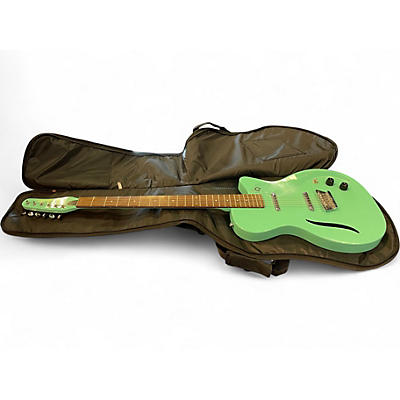 Used Danelectro Vintage Baritone Seafoam Green Hollow Body Electric Guitar