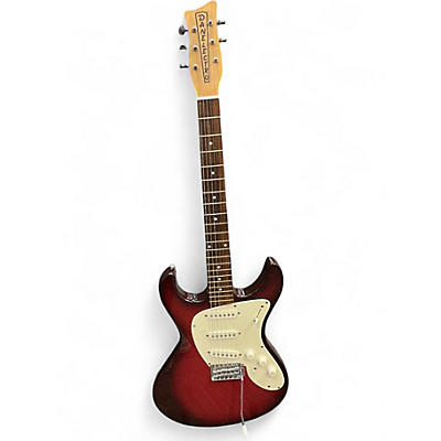 Used Danelectro danoblaster red sparkle Solid Body Electric Guitar