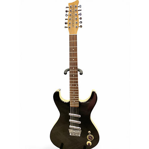 Used Danelectro hodad 12 string Green Solid Body Electric Guitar Green