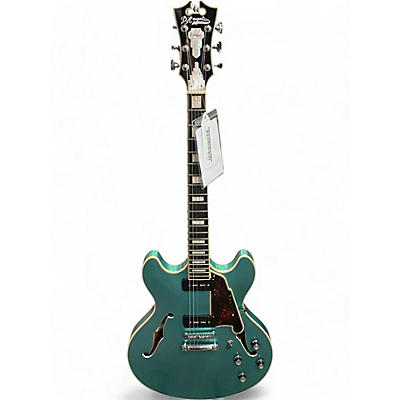 D'angelico Used D'angelico Premier Series DC TEAL Hollow Body Electric Guitar