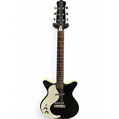 Used Danlectro DC59M Black Solid Body Electric Guitar