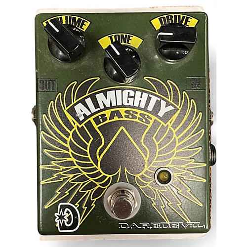 Daredevil Pedals Used Daredevil Pedals ALMIGHTY BASS Bass Effect Pedal