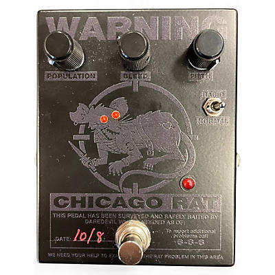 Used Daredevil Pedals CHICAGO RAT Effect Pedal