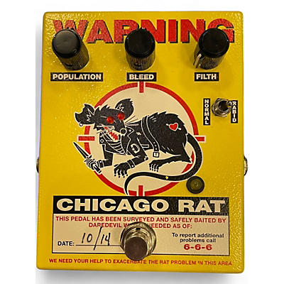 Used Daredevil Pedals Chicago Rat Effect Pedal