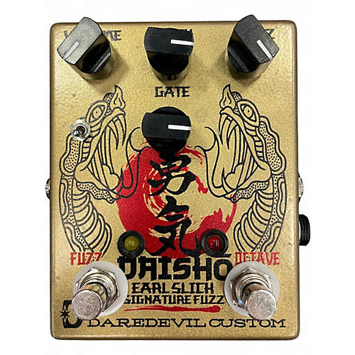 Used Daredevil Pedals Daisho Earl Slick Signature Fuzz Effect Pedal