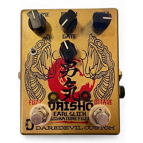 Used Daredevil Pedals EARL SLICK SIGNATURE FUZZ Effect Pedal