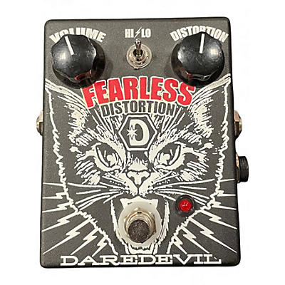 Used Daredevil Pedals Fearless Distortion Effect Pedal