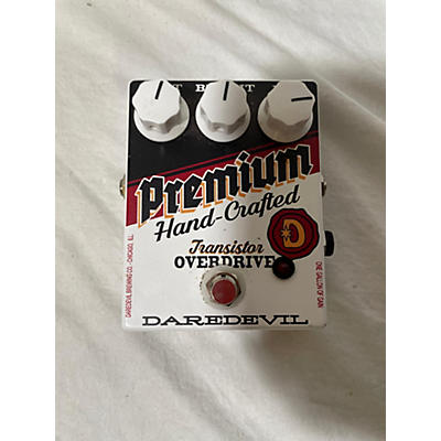 Used Daredevil Pedals Premium Hand-Crafted Transistor Overdrive Effect Pedal