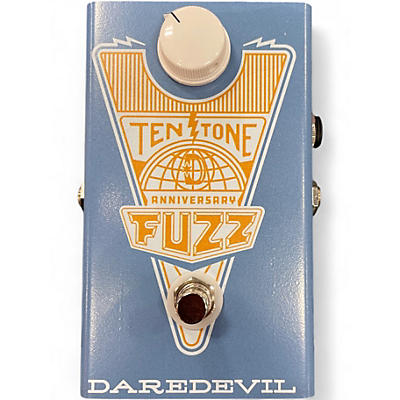 Used Daredevil Pedals Ten Tone Anniversary Fuzz Effect Pedal