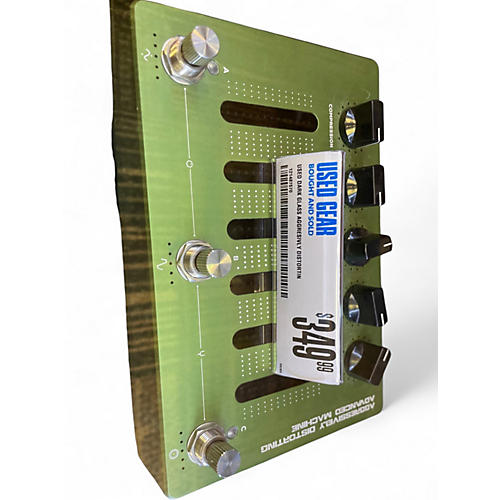 Used Dark Glass AGGRESIVLY DISTORTING ADVANCED MACHINE Effect Pedal