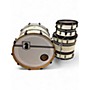 Used Dark Horse 3 Piece 3pc Cream Drum Kit Cream