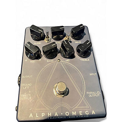 Used Darkglass ALPHA OMEGA Bass Effect Pedal