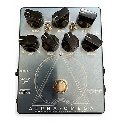 Used Darkglass ALPHA OMEGA Effect Pedal Package