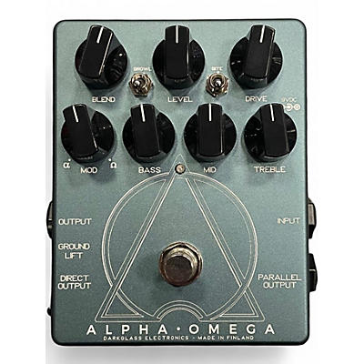 Used Darkglass ALPHA OMEGA PREAMP Effect Pedal