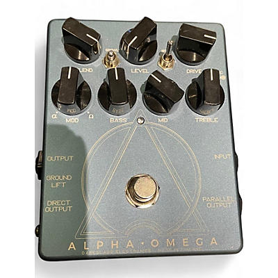 Used Darkglass ALPHA-OMEGA PREAMP PEDAL Effect Pedal