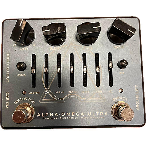 Darkglass Used Darkglass ALPHA OMEGA ULTRA Bass Effect Pedal