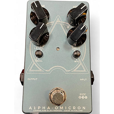 Used Darkglass ALPHA OMICRON Bass Effect Pedal