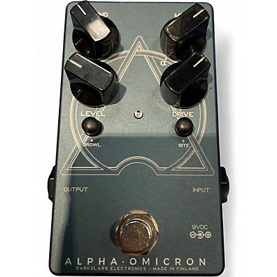 Used Darkglass ALPHA OMICRON Bass Effect Pedal