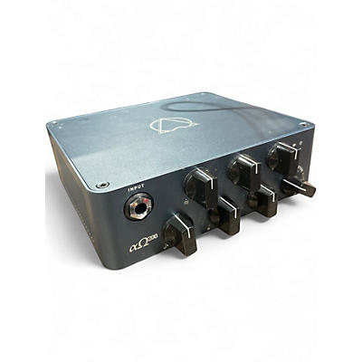 Used Darkglass Alpha Omega 200 Bass Amp Head