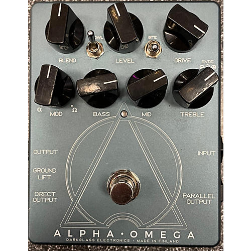 Darkglass Used Darkglass Alpha Omega Bass Effect Pedal