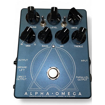 Used Darkglass Alpha Omega Bass Effect Pedal