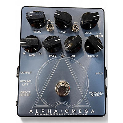 Used Darkglass Alpha Omega Bass Effect Pedal