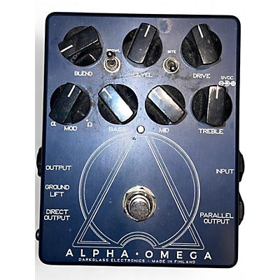 Used Darkglass Alpha Omega Bass preamp Pedal
