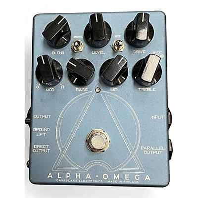 Used Darkglass Alpha Omega Preamp Bass Effect Pedal
