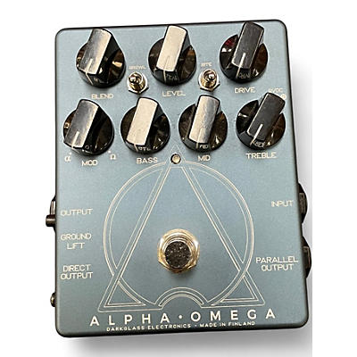 Used Darkglass Alpha Omega Preamp Effect Pedal