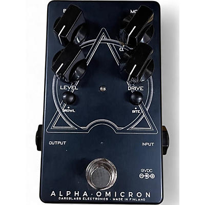 Used Darkglass Alpha Omicron Bass Effect Pedal