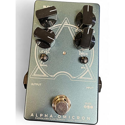 Used Darkglass Alpha Omicron Bass Effect Pedal