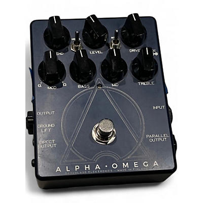 Used Darkglass Alpha and omega Bass Effect Pedal