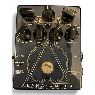 Darkglass Used Darkglass Alpha omega Bass Effect Pedal